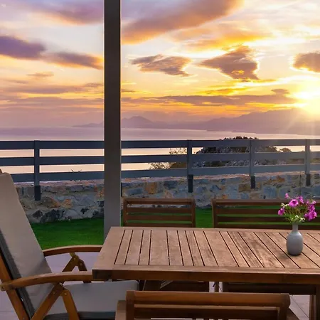 Gianna's Panoramic Seaview Twin With Pool 2 וילה Kefalas